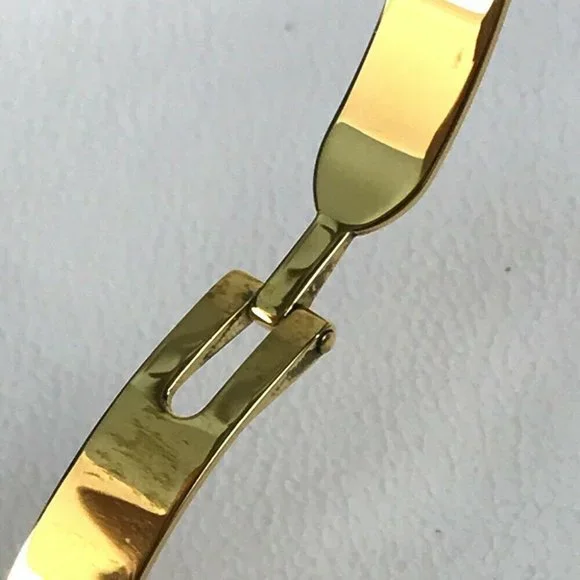 Authentic CARTIER Must tank Vermeille Wristwatch vintage SV925/Leather - Picture 7 of 8